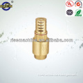brass plastic or brass core check valve